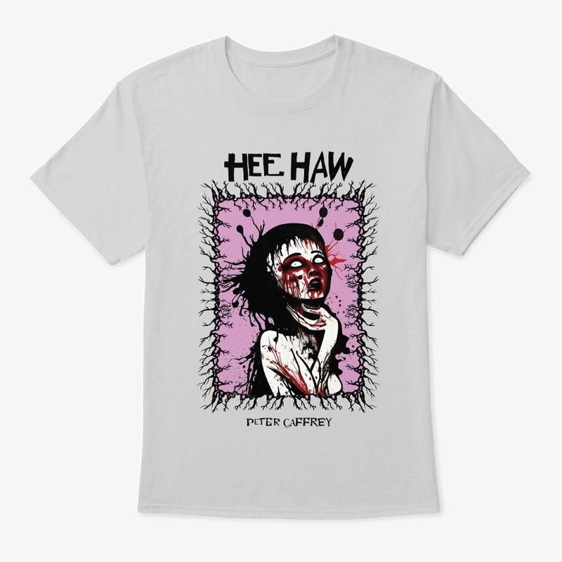 Hee Haw Detail T-Shirt White/Grey